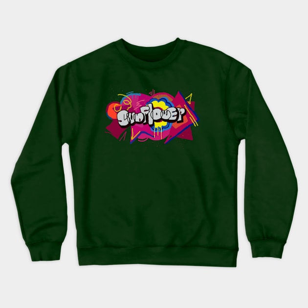 Sunflower Crewneck Sweatshirt by Saly972